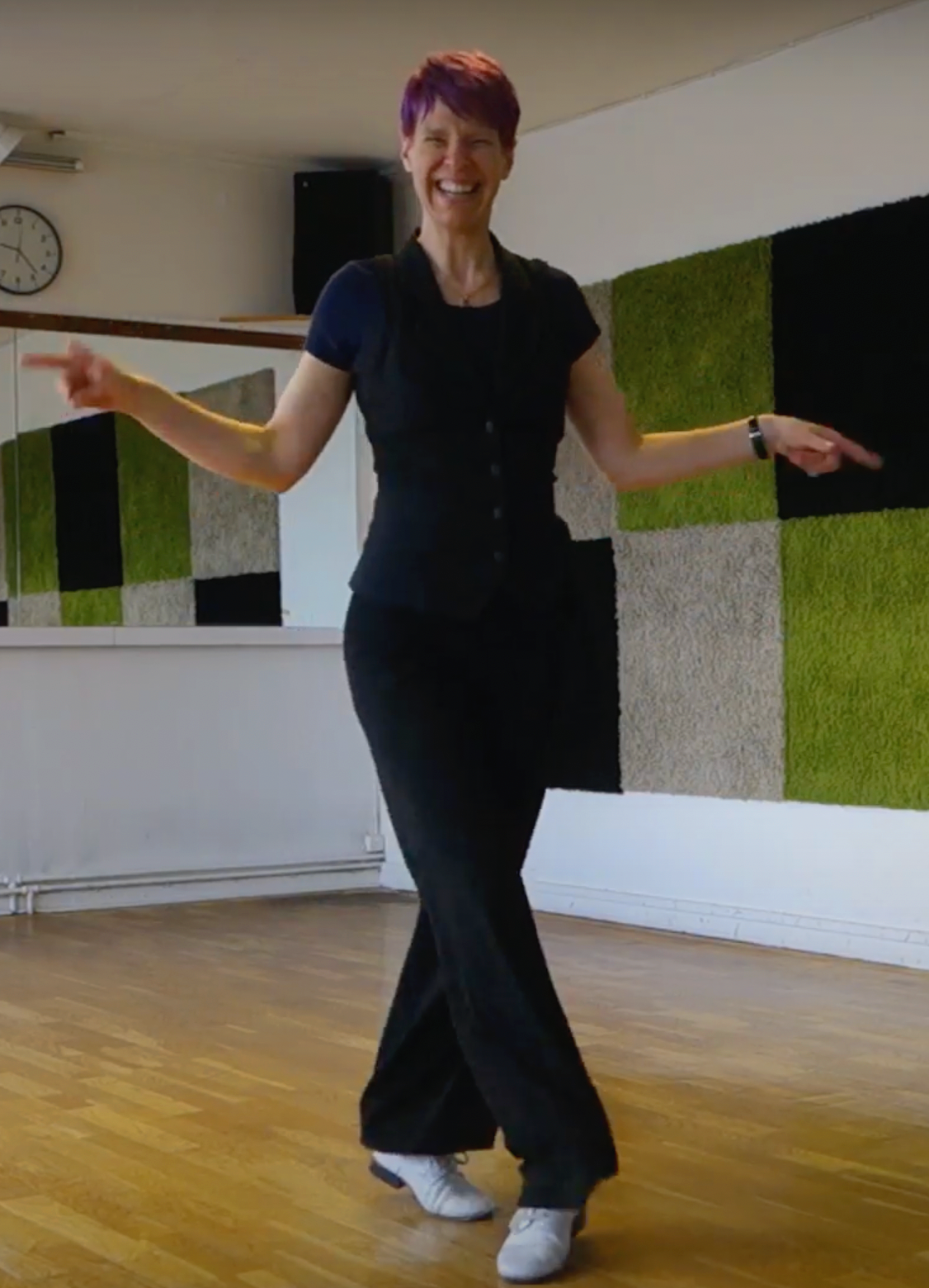 Sophie tar en danspaus